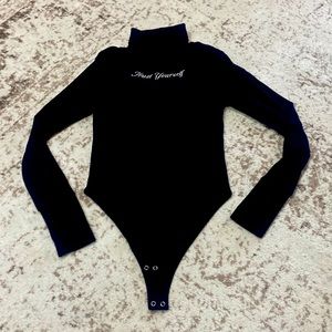 Forever 21 long sleeve turtleneck body suit size medium